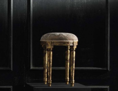 Hocker mit gepolsterter Sitzfläche, Vittorio Grifoni