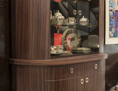 Buffet in der Dekoration aus Palisander-Holz Chelsea 2013, Formitalia