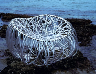 Sessel auf Stahlskelett Anemone, Edra