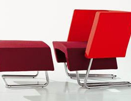 Stuhl mit Sitzkissen Ron-Aldo, Bonaldo