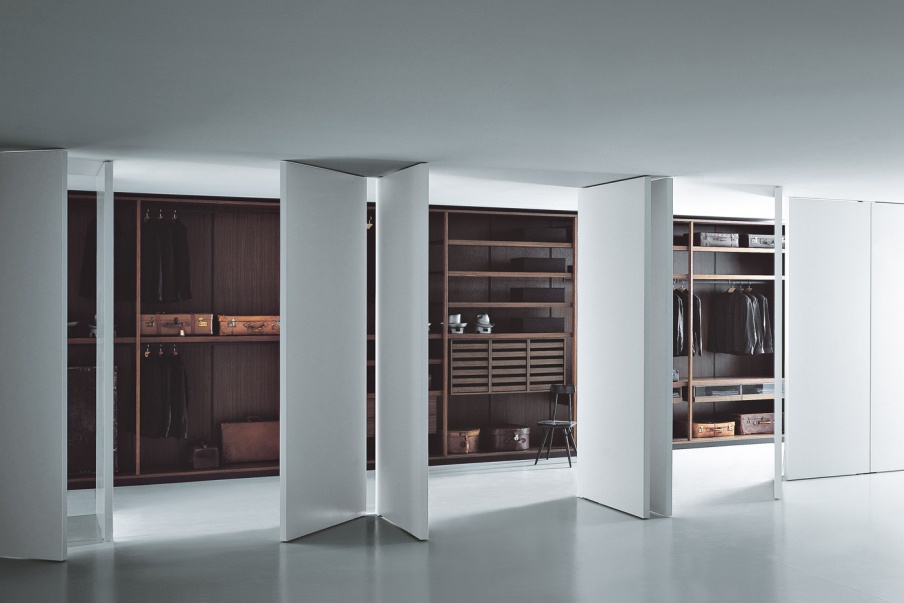 Modulares Speichersystem / Ankleidezimmer Programm Pivot, Porro