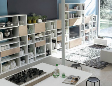Modulares System mit offenen Abschnitten Slim, ACF International