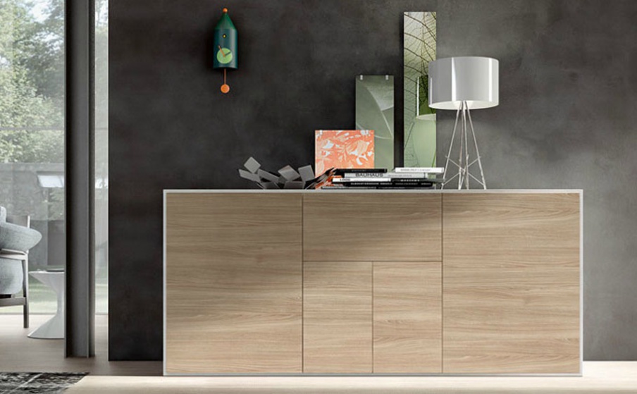 Kommode mit Gehörlosen Türen Slim, ACF International