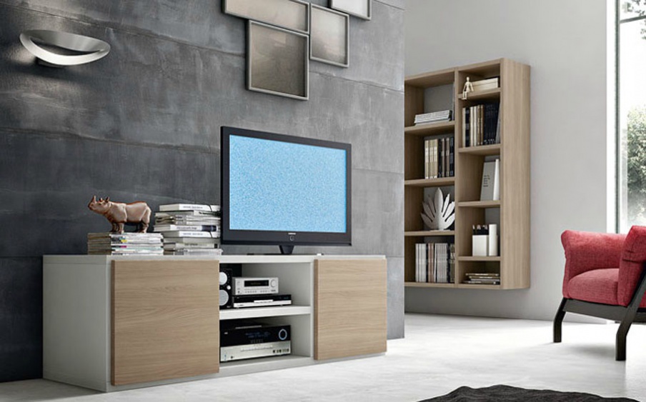 Unterschrank für Fernseher Slim, ACF International