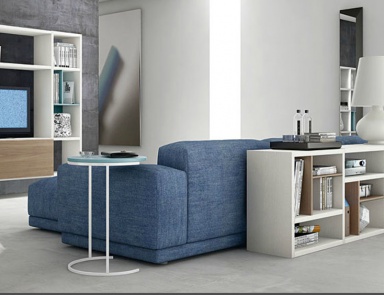 Das Regal mit den offenen Regalen Slim, ACF International
