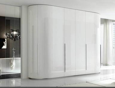 Kleiderschrank mit abgerundeten Seitenteilen Wardrobe Collection, ACF International