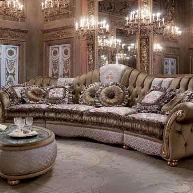 Halbrunde Sofa Vanity