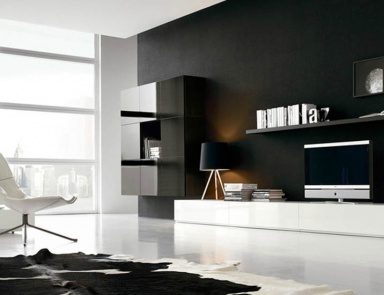 Baukastensystem mit offenen und geschlossenen Abschnitten Kubo Collection des italienischen Herstellers ACF International.