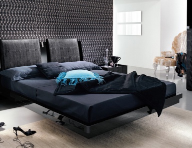 Doppelbett Diamond, Rossetto Armobil (Bett mit Beleuchtung)