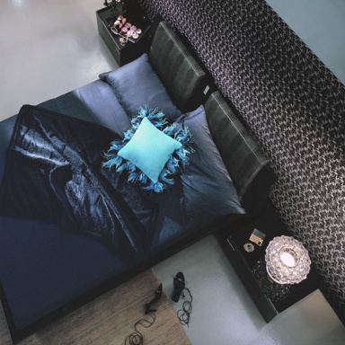 Doppelbett Diamond, Kollektion Luxury, vom italienischen
