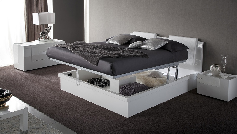 Doppelbett Diamond, Kollektion Luxury, vom italienischen