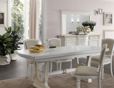 Stuhl mit weicher Polsterung Milano, Maronese