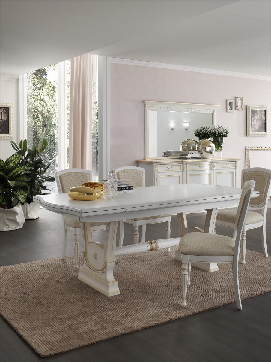Stuhl mit weicher Polsterung Milano, Maronese