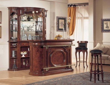 Bar (Headsets für die Bar) mit Beleuchtung, Export Mirandola