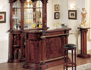 Bar (Headsets für die Bar) mit dekorativen Elementen, Mirandola Export