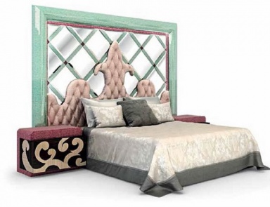 Doppelbett Fullmoon, IneditoMilano (Bett mit Beleuchtung)