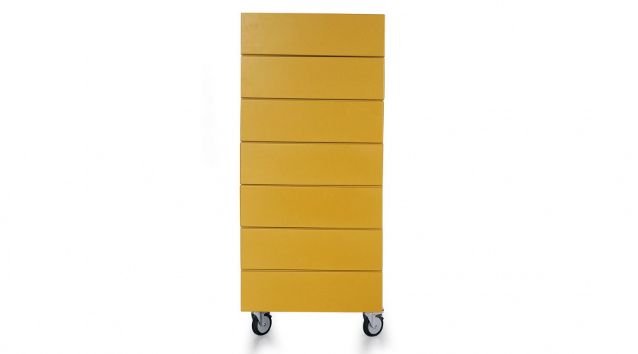 Kommode mit sieben Schubladen Morgana, Lago