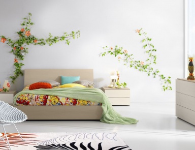 Schlafzimmer (für das Schlafzimmer eingerichtet) Letti 02, Favero