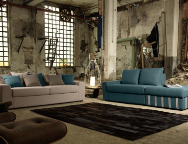 Sofa Bett modularer Sander , Domingo Salotti
