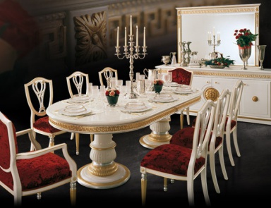 Esszimmer (Garnitur für das Esszimmer) Naples, Cenedes