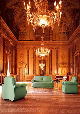 Sessel Leder Gepolstert Great Glasgow Mascheroni Luxuryfurniture Mr