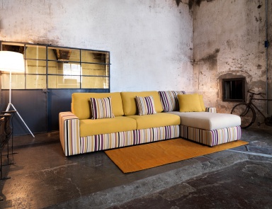 Sofa Bett modularer Glenn, Domingo Salotti