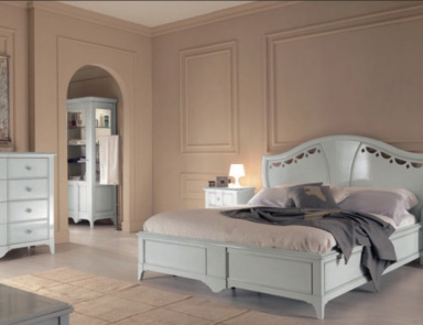 Headsets für Schlafzimmer in weiss gehalten und Salieri, Arve Style