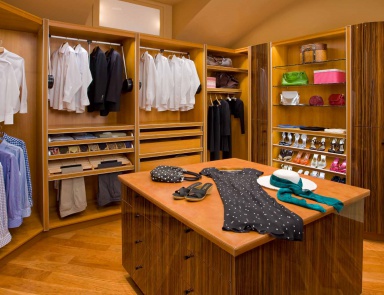 Ankleidezimmer in der Veredelung von Furnieren und Leder Neff Valet Comp.1, Neff Kitchens
