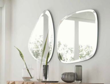 Wandspiegel Seventy, Reflex Angelo (Spiegel Accessoire für Diele und Flur, Italien)