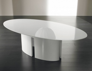 Tisch Oval Gong, Meridiani