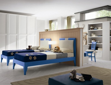 Für das Schlafzimmer eingerichtet mit zwei Einzelbetten STELLA, Callesella
