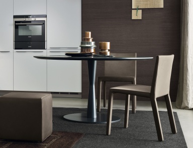 Stuhl mit Polster, Fly Tre - Poliform