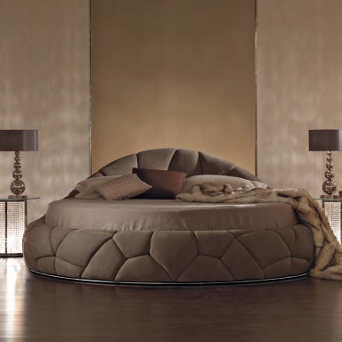 Das Bett round Plumo