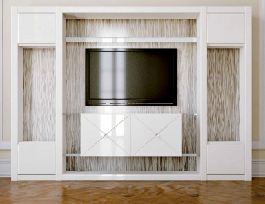 Modulares Regal mit einer Box für das Fernsehgerät Dune Reflex Angelo