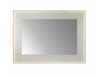 Spiegel rechteckig Wandhalter Ca ' D ' Oro, Reflex Angelo (Spiegel Accessoire für Diele und Flur, Italien)