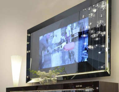Spiegel mit Container für TV Prisma TV, Reflex Angelo