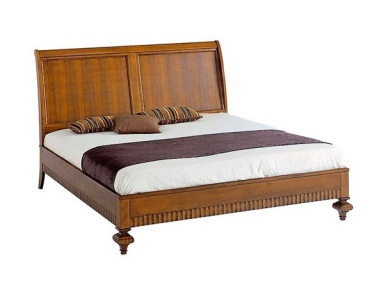 Doppelbett mit hohem Kopfteil - Selva