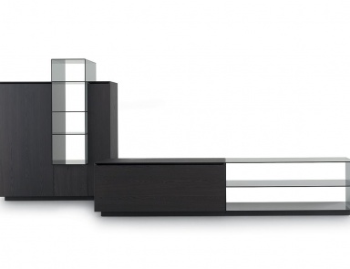Neuheit 2016. Speichersystem Theca, Poliform (Designermöbel für das Wohnzimmer)