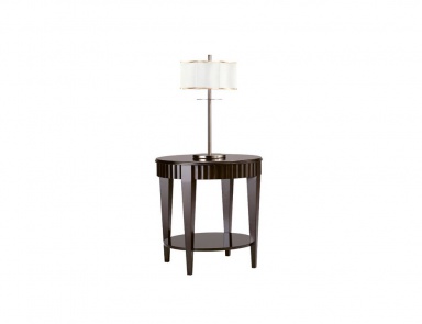 Niedriger Tisch mit Regal Charles, Selva