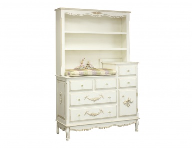 Kommode mit Wickeltisch French Changer & Hutch, Art For Kids