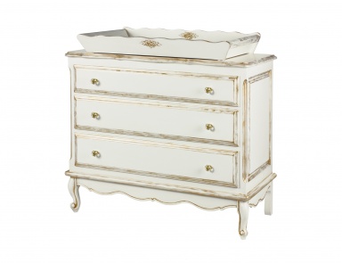 Kommode mit Wickeltisch French Wide Chest, Art For Kids