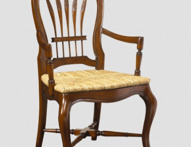 Stuhl mit Armlehnen dining Wheatback, French Heritage