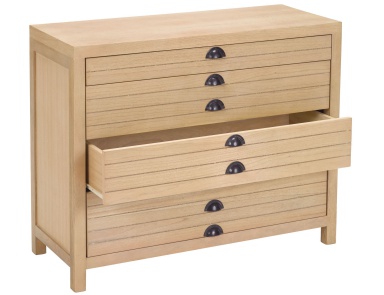Schrank 4 Drawer Flat File Cabinet Dimond Home (Wand Schrank für Schrank, Italien)