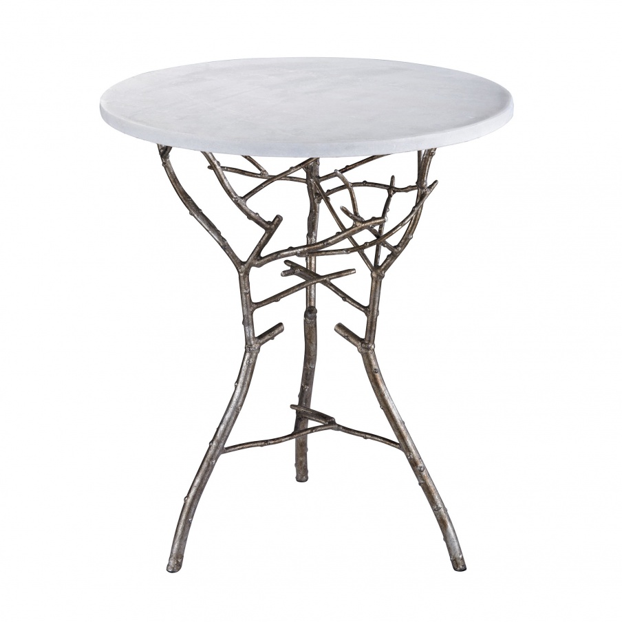 Tisch Silver Thicket Table Dimond Home