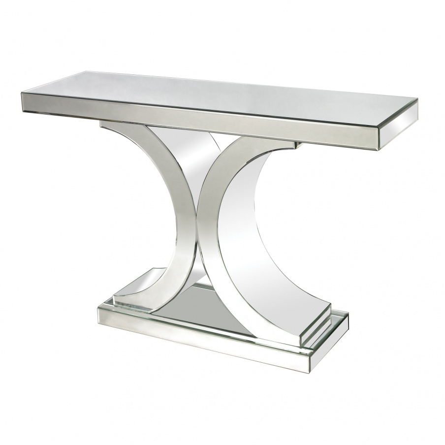 Tisch Mirrored Console Table Dimond Home