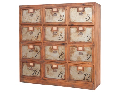 Kommode Archaeology Chest Guild Master (klassische Wohnzimmer Möbel)