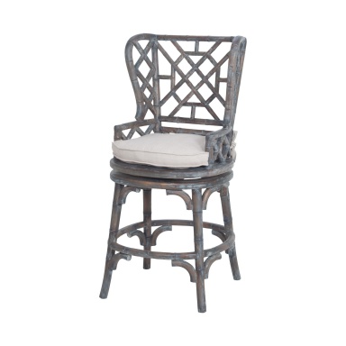 Stuhl Bamboo Wingback Counterstool