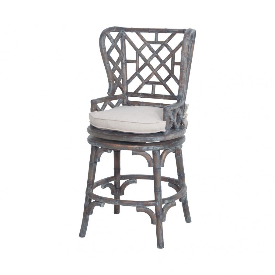 Stuhl Bamboo Wingback Counterstool Guild Master