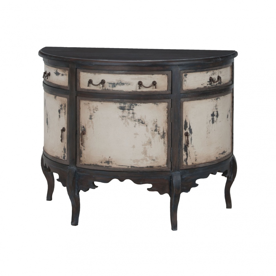 Schrank Crossroads Demilune Cabinet Guild Master