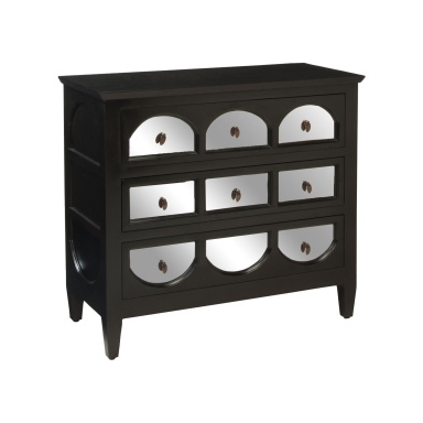 Kommode Transitional Mirrored Chest